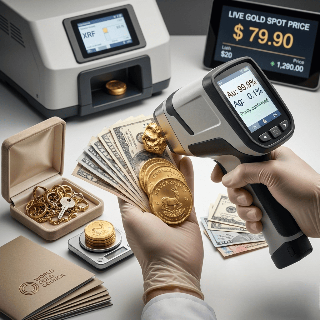 Sell gold fast Little Rock — gold jewelry, coins and scrap assessed at live spot price at Unique Jewelry Park Plaza
