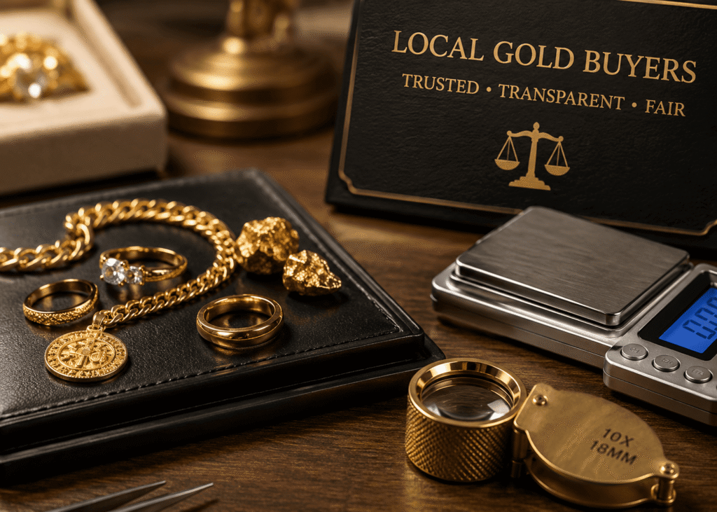 Trusted gold buyers near me offering instant cash for gold jewelry, coins, watches, and scrap gold in Little Rock.