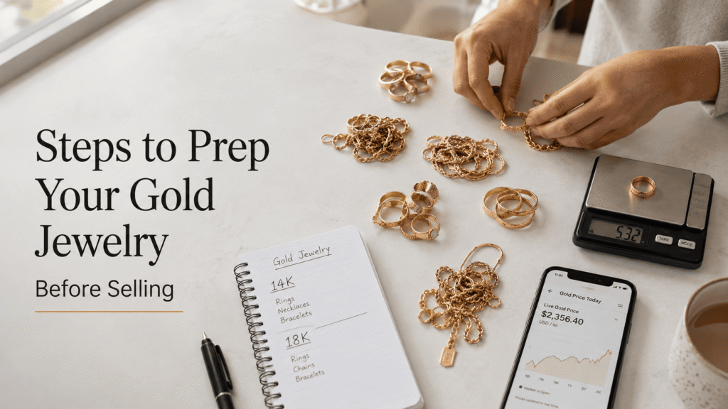 Steps to Prep Your Gold Jewelry Before Selling