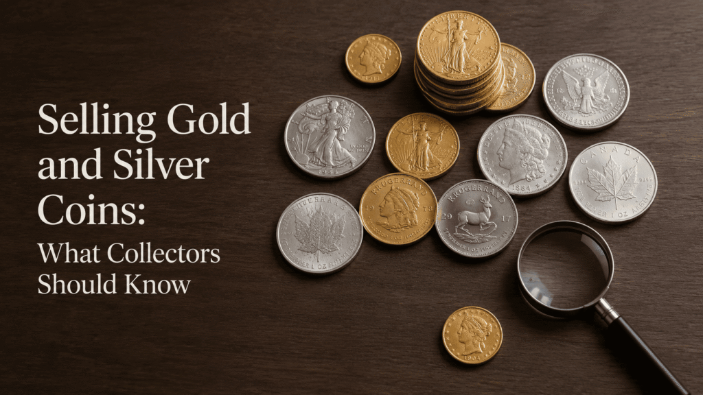 Selling Gold and Silver Coins: What Collectors Should Know