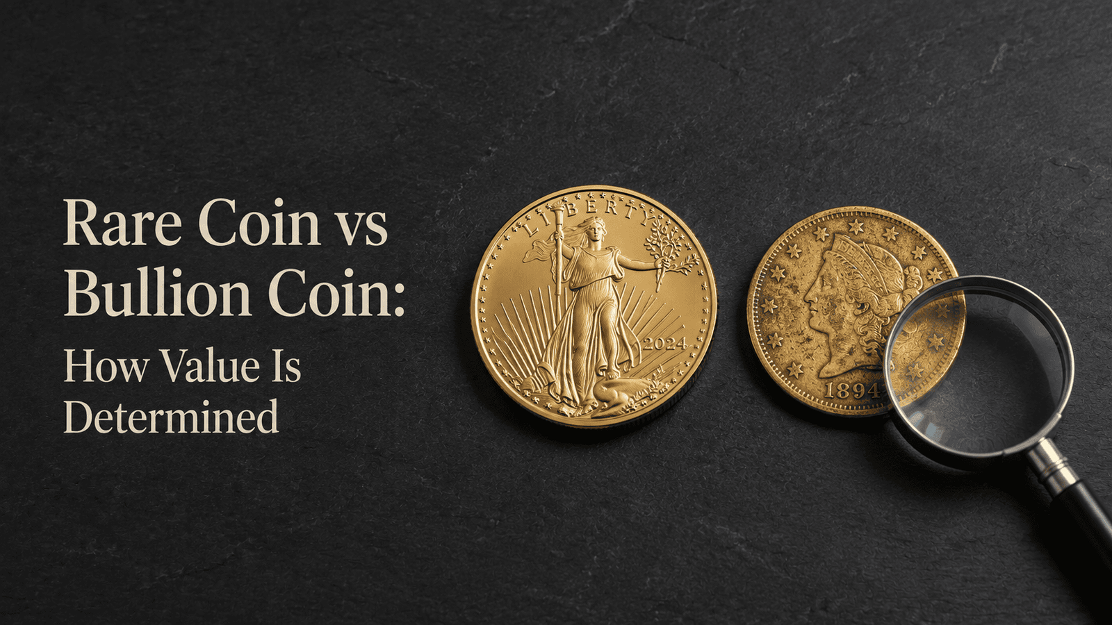 rare coin vs bullion coin