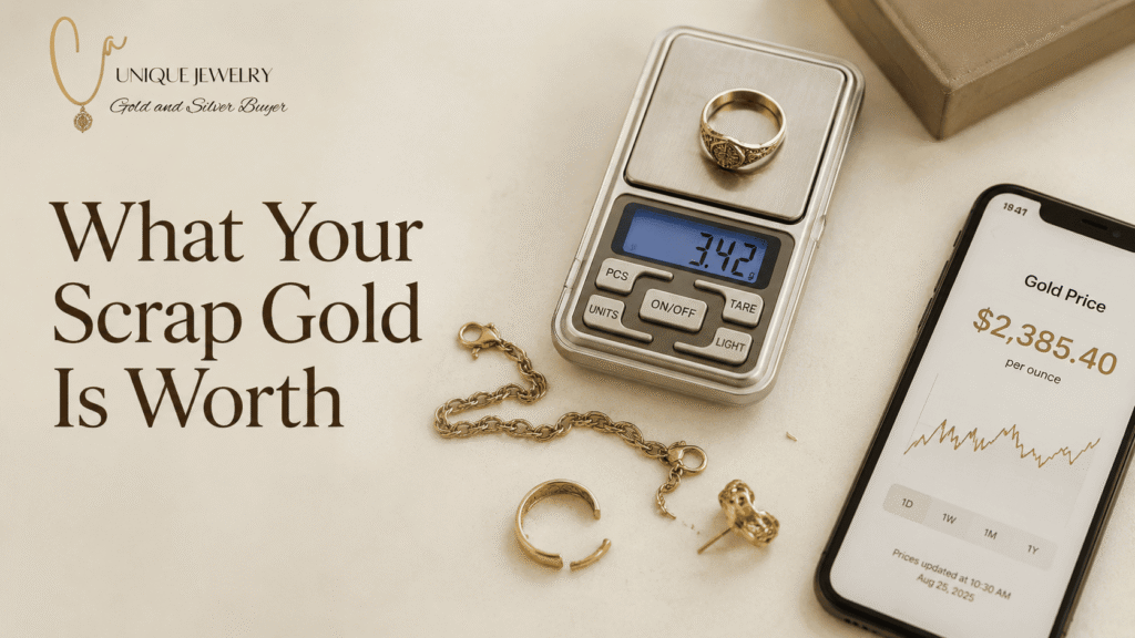 What Is Scrap Gold Worth? How Buyers Calculate Your Payout
