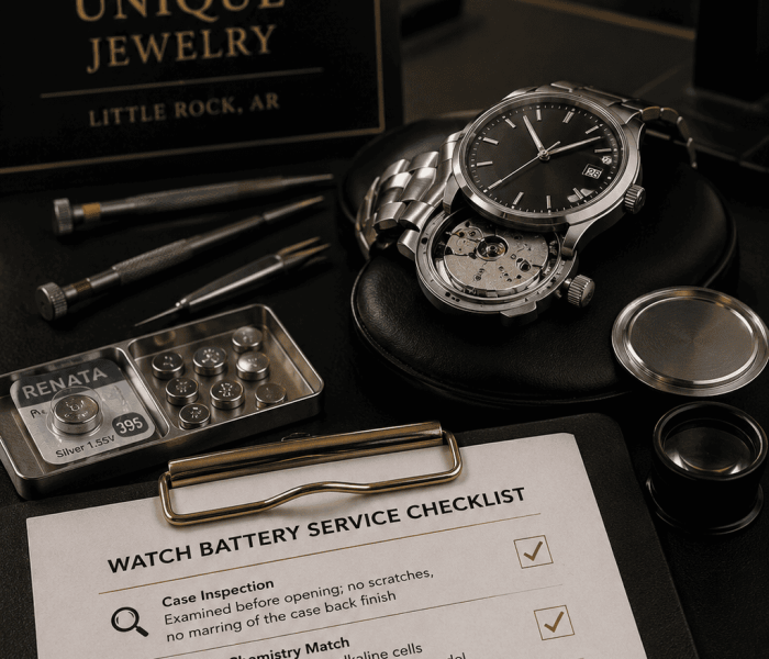 Top rated watch battery Little Rock service with professional watch battery replacement.