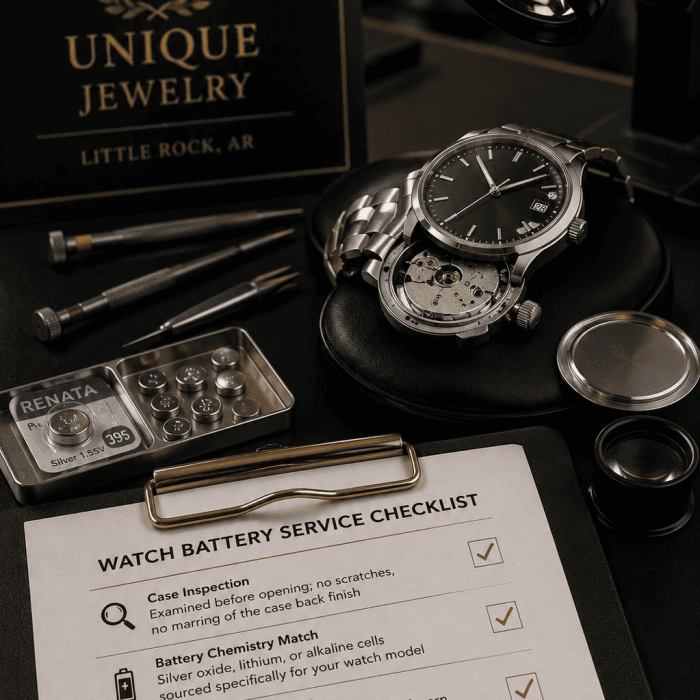 Top rated watch battery Little Rock service with professional watch battery replacement.