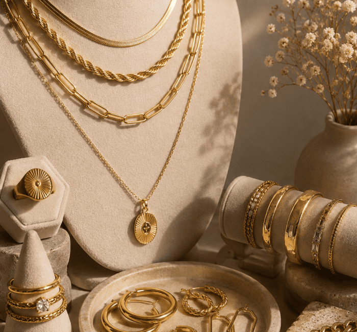 Gen Z jewelry Little Rock featuring trendy rings